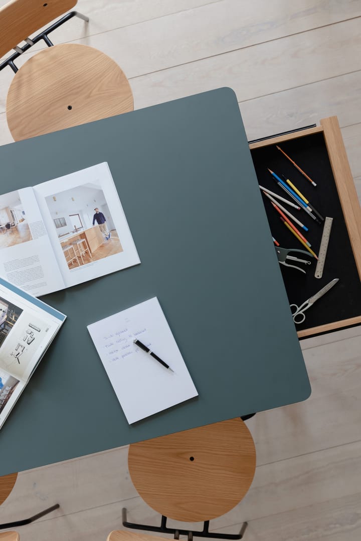 Heart'n'Soul Esstisch 90x200 cm, Oak-moss green Umage