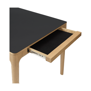 Heart'n'Soul Esstisch 90x200 cm - Oak-obsidian black - Umage
