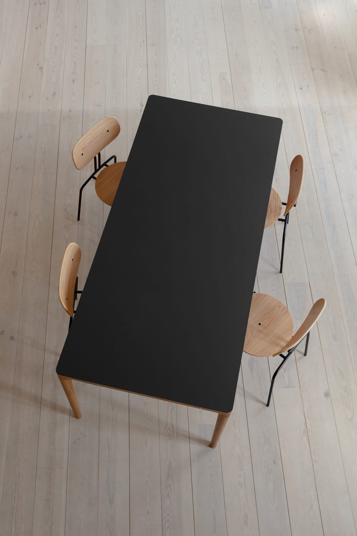 Heart'n'Soul Esstisch 90x200 cm, Oak-obsidian black Umage