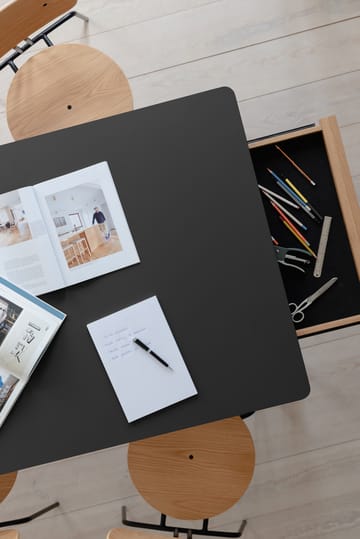 Heart'n'Soul Esstisch 90x200 cm - Oak-obsidian black - Umage