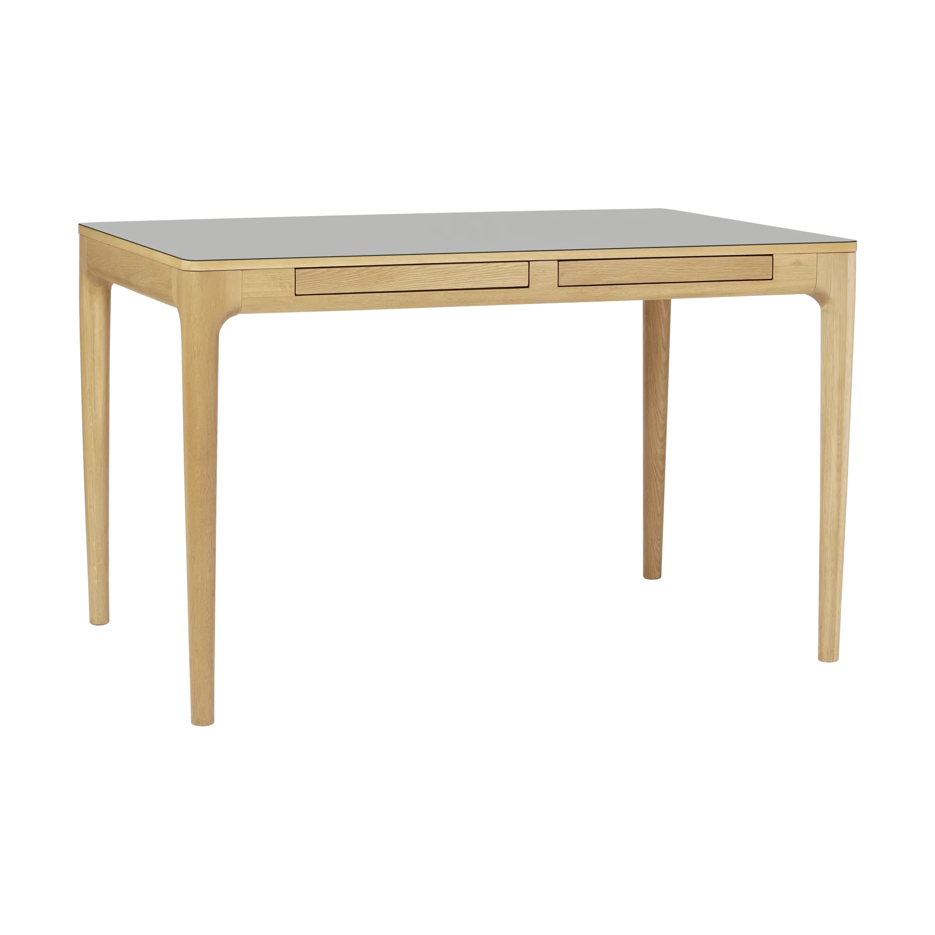 Heart'n'Soul Schreibtisch 80x120 cm, Oak-Fenix cloud grey Umage