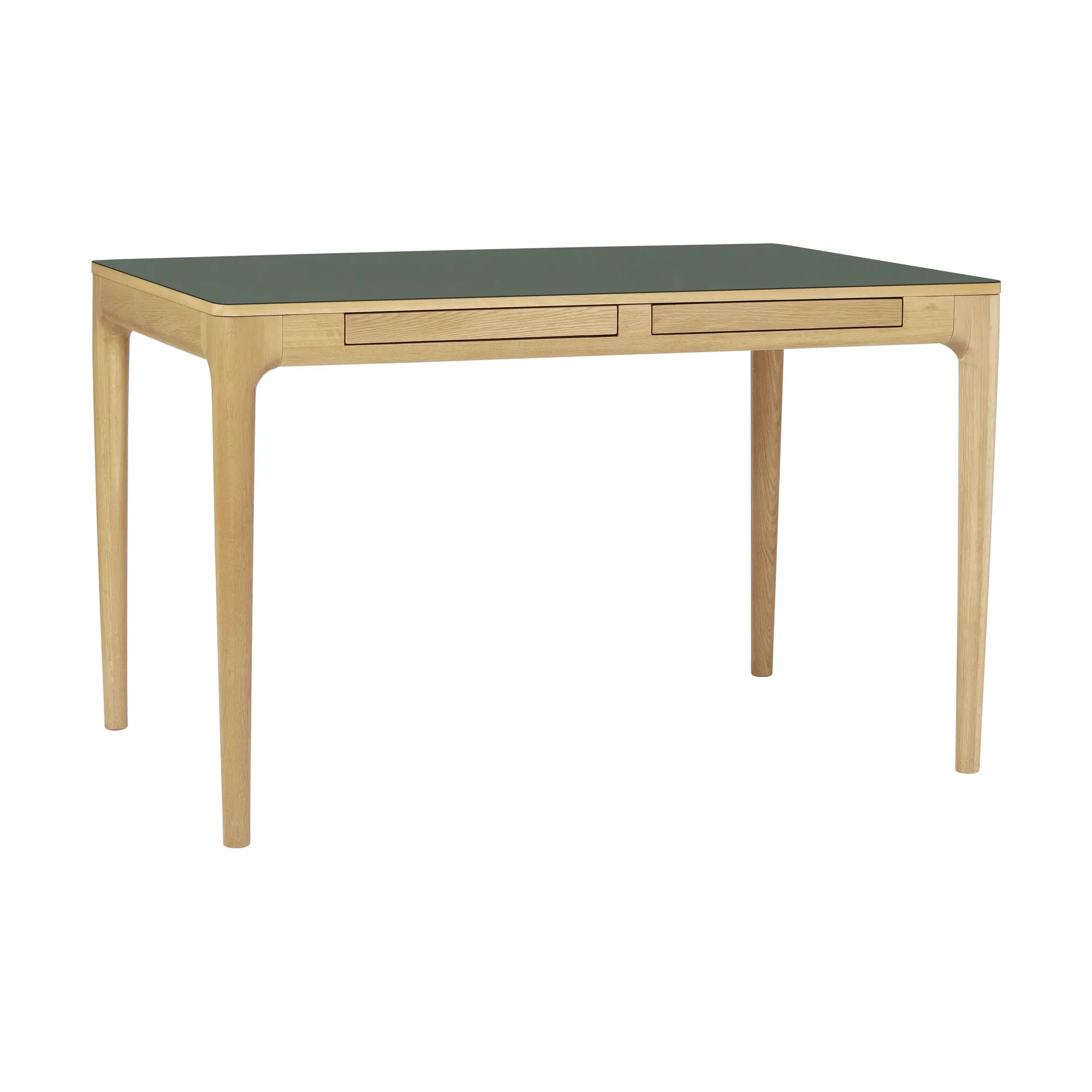 Heart'n'Soul Schreibtisch 80x120 cm, Oak-Fenix Moss Green Umage