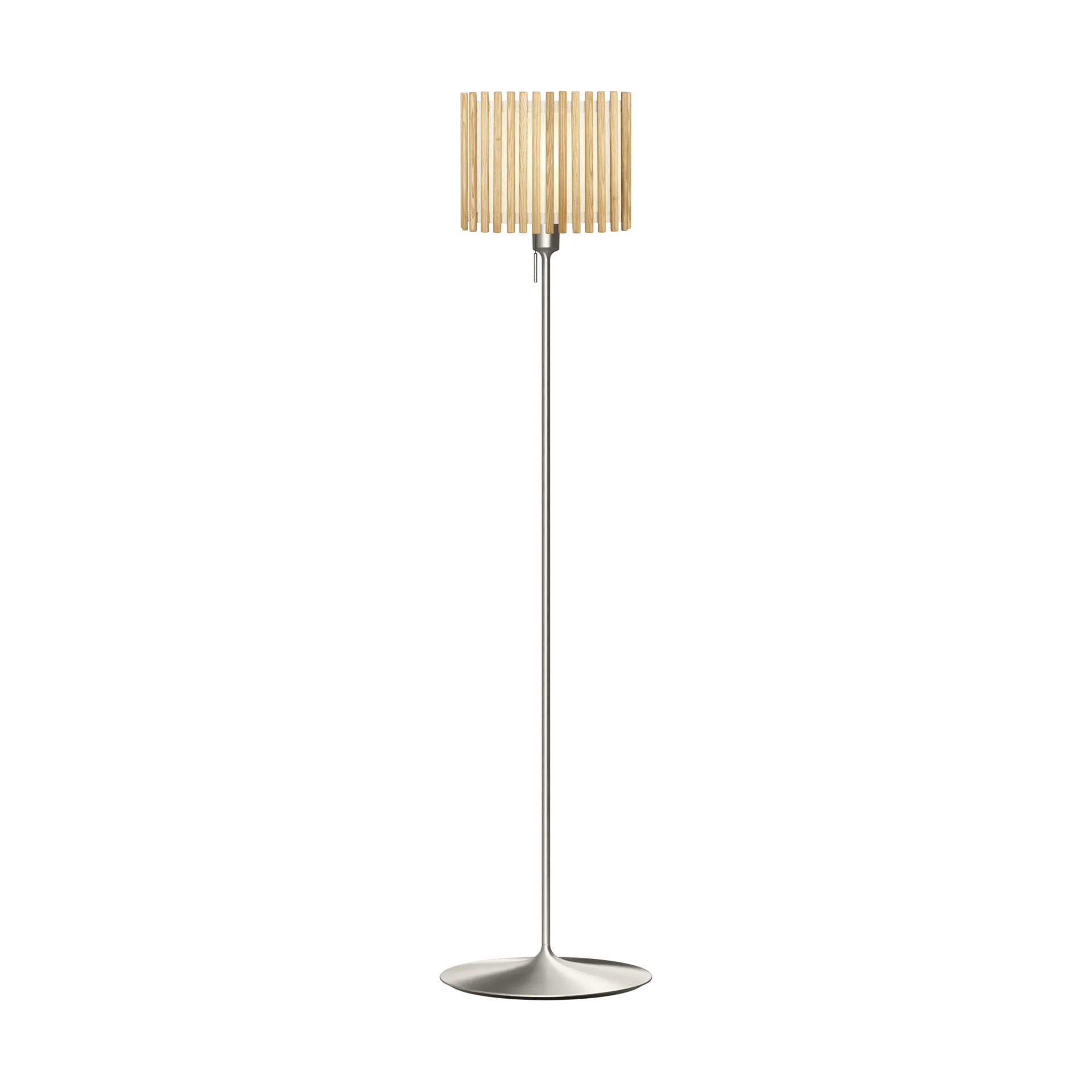 Komorebi Stehleuchte medium, Rectangular Eiche-gebürsteter Stahl Umage