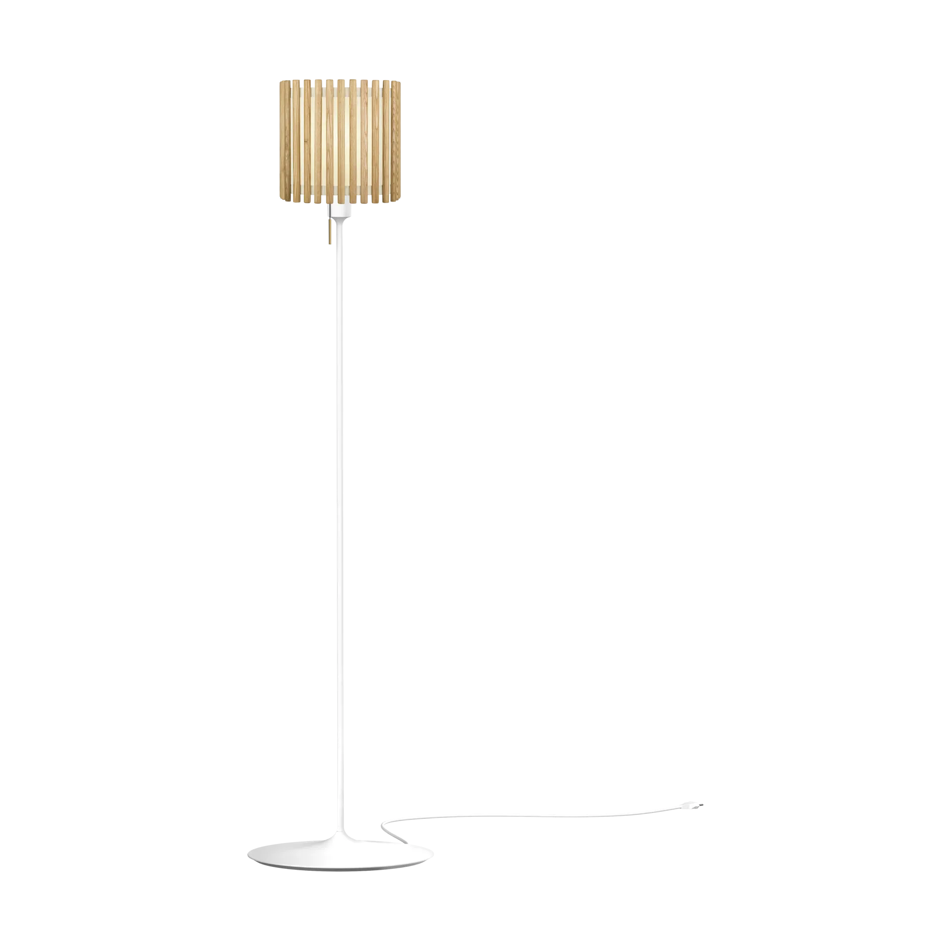 Komorebi Stehleuchte medium, Square oak-Weiß Umage