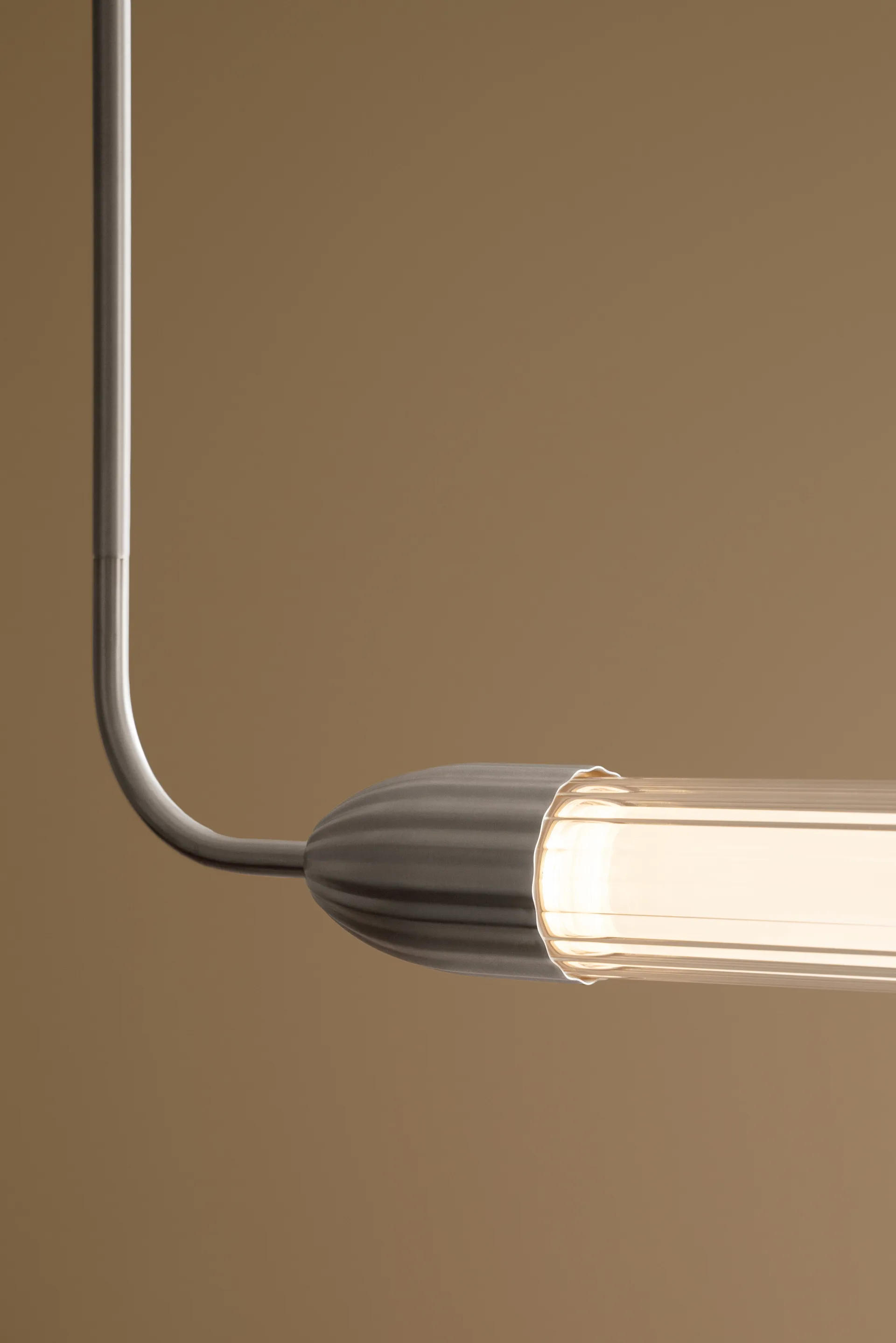Lemon Squeeze Linear Pendelleuchte, Polish steel Umage