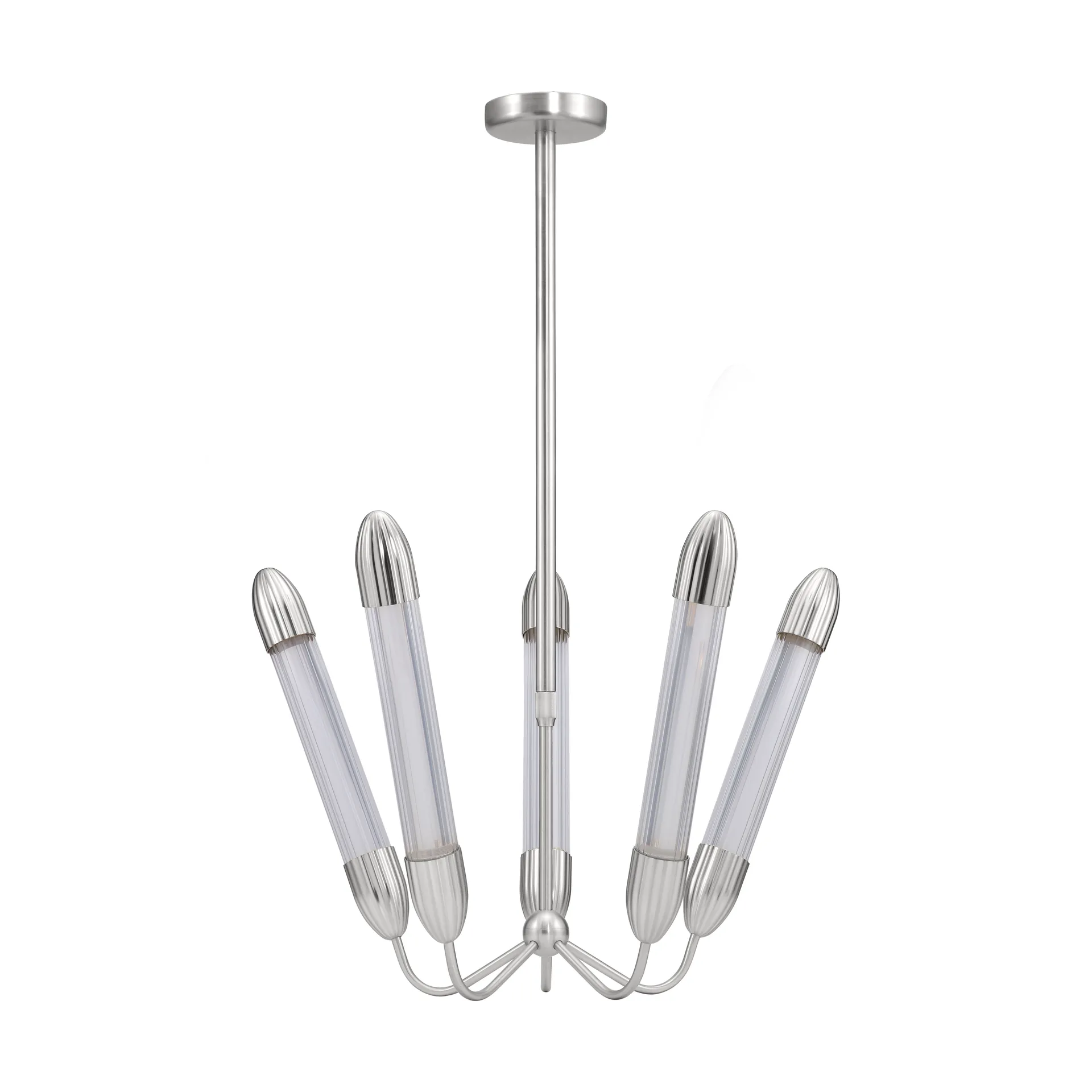 Lemon Squeeze Penta kurze Deckenleuchte, Polished steel Umage