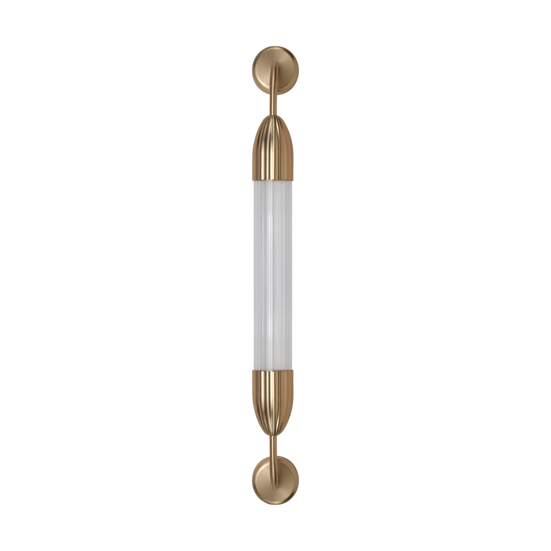 Lemon Squeeze Wall kurze Wandleuchte, Single plated brass Umage