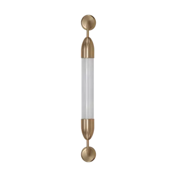 Lemon Squeeze Wall kurze Wandleuchte - Single plated brass - Umage