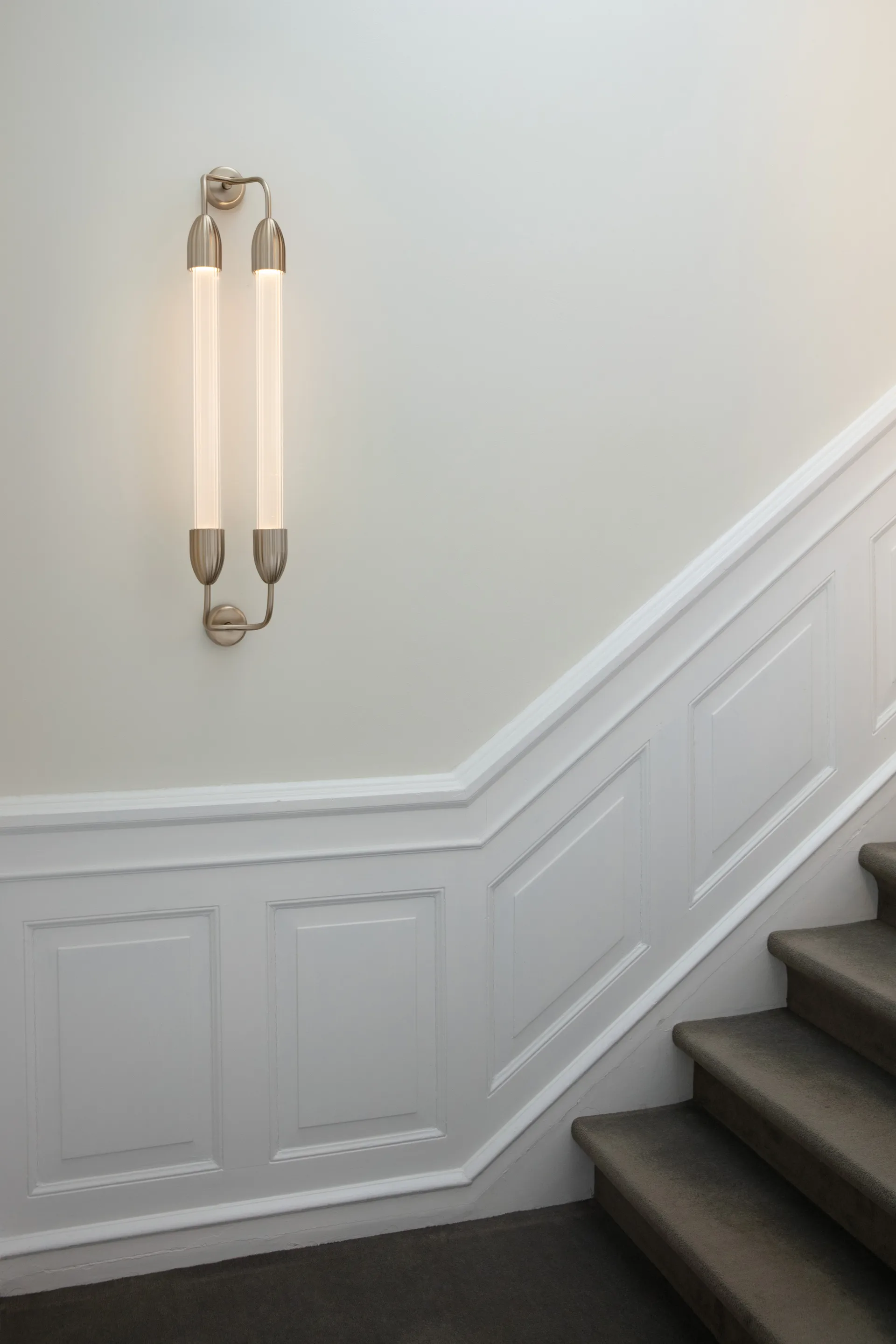 Lemon Squeeze Wall lange Wandleuchte, Double plated brass Umage