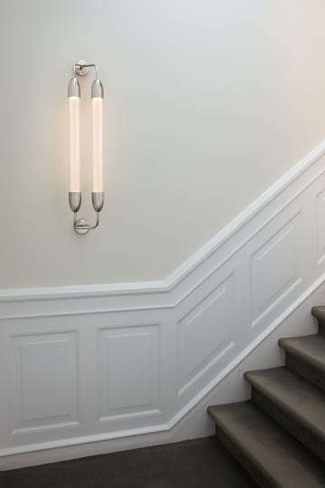 Lemon Squeeze Wall lange Wandleuchte - Double polished steel - Umage
