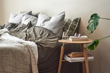 My Spot Beistelltisch - Eiche-Messing - Umage