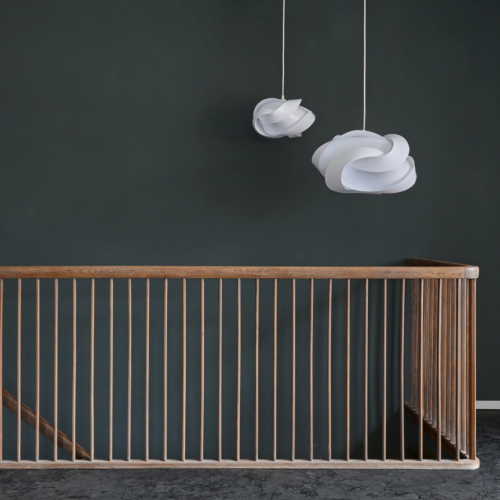 Ribbon Lampenschirm weiß, Ø60cm Umage