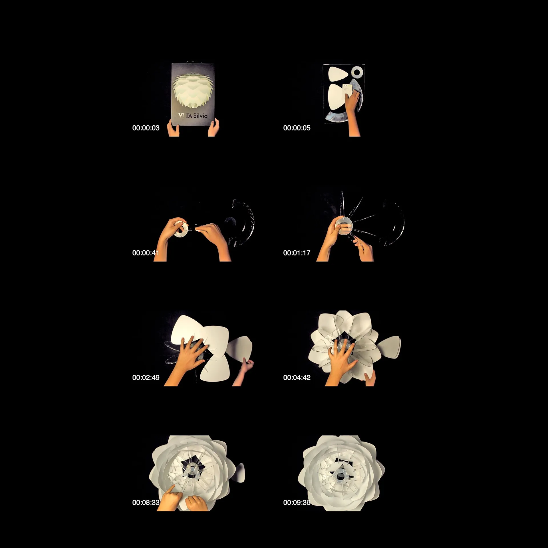 Silvia Leuchte weiß, Ø 34cm Umage