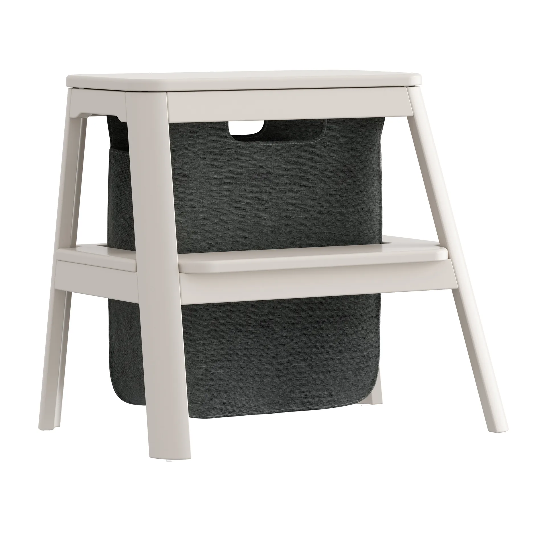 Step it up Hocker, Pearl white Umage