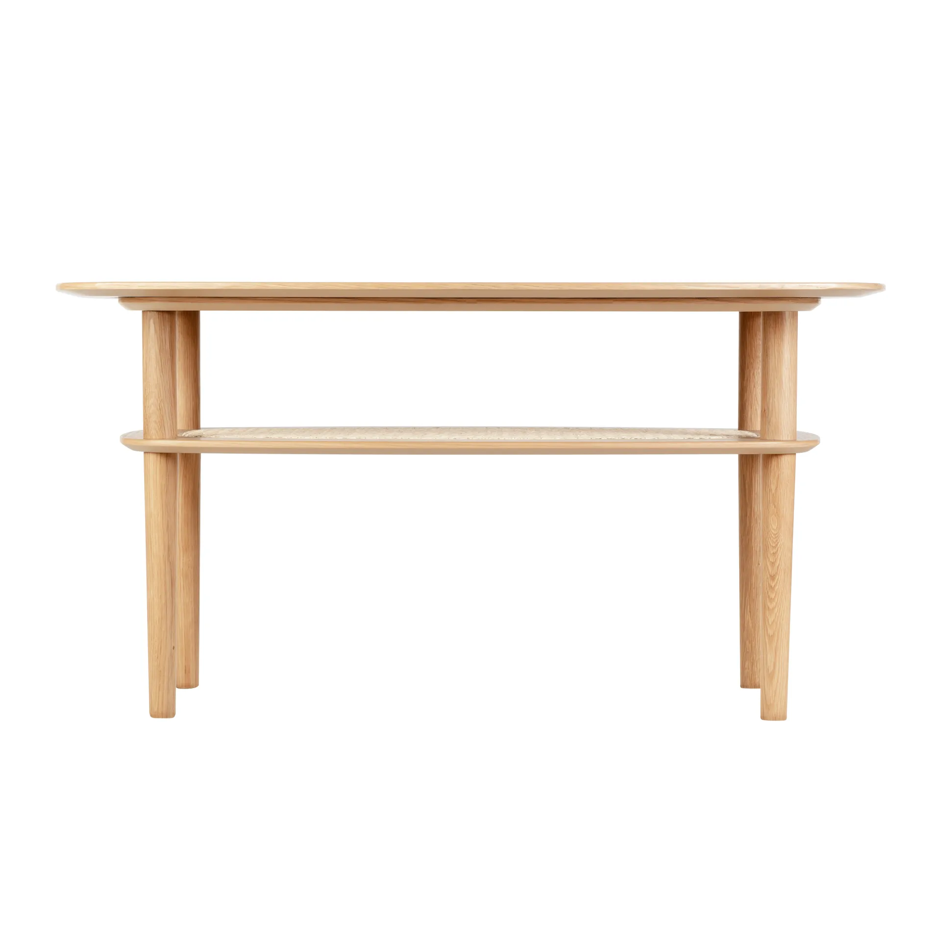 Together Sleek Rectangle Couchtisch 60x100 cm, Oak Umage