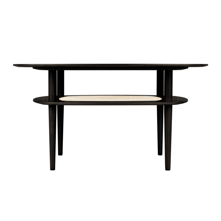 Together Smooth Square Couchtisch 100x100 cm - Black oak - Umage