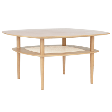 Together Smooth Square Couchtisch 100x100 cm - Oak - Umage