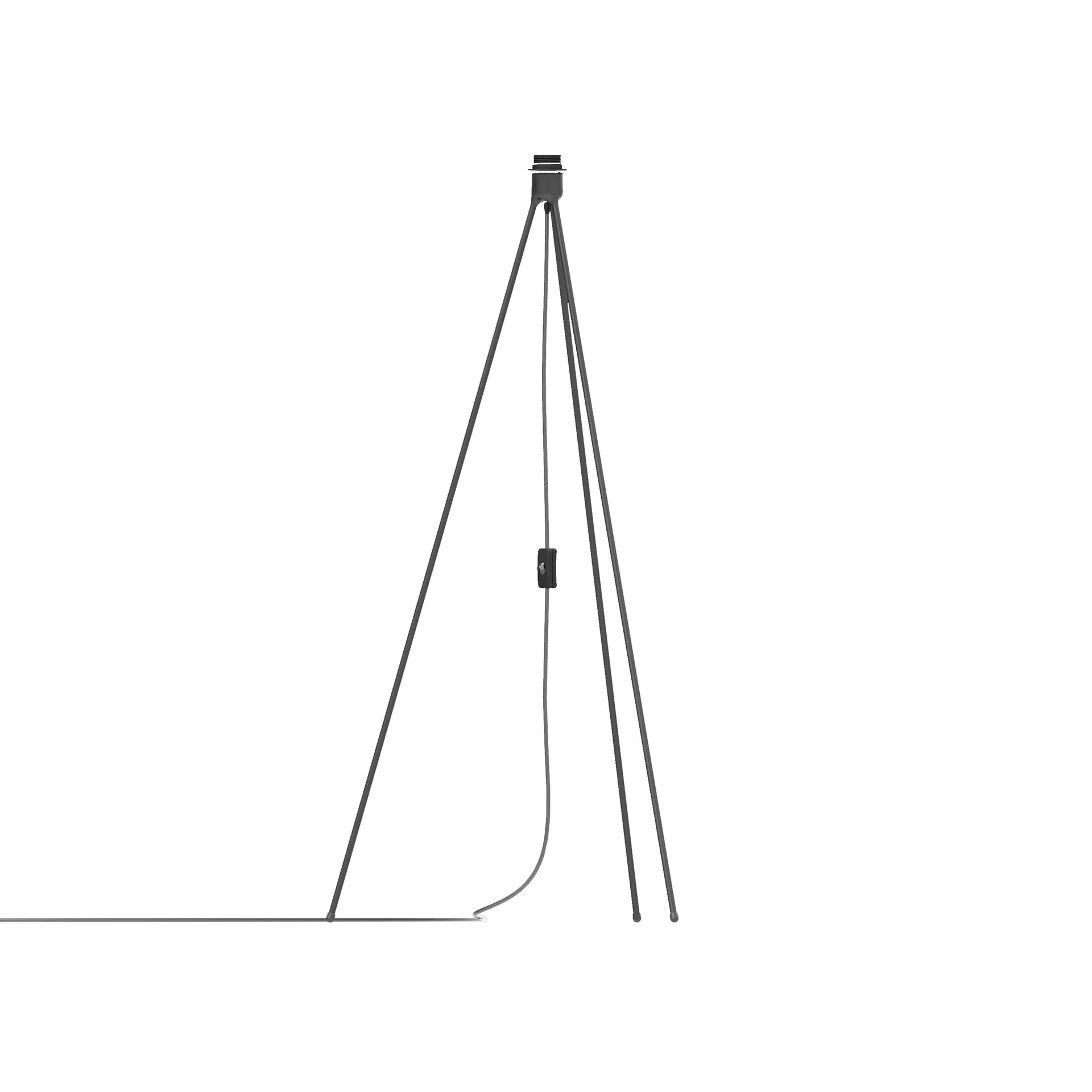 Tripod Leuchtenbasis Boden, Schwarz Umage