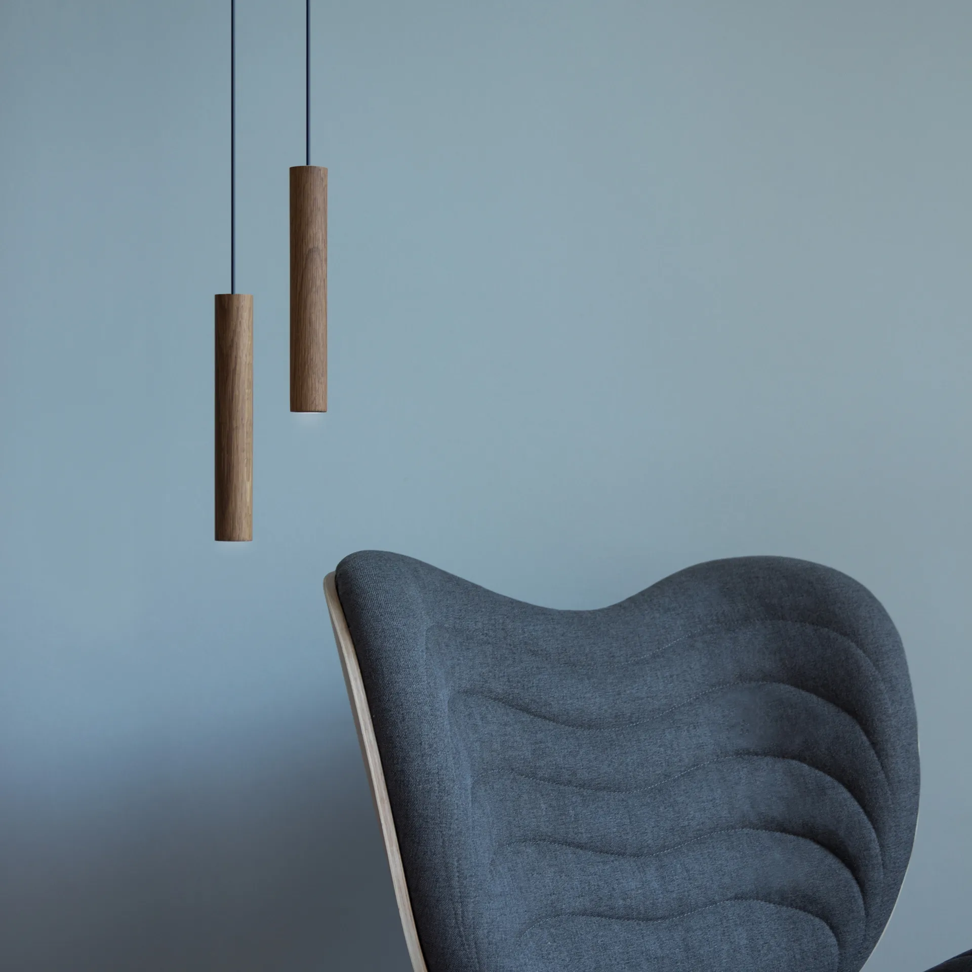 Umage Chimes Leuchte 22cm, Dark oak Umage