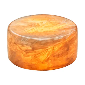 Marble Tischleuchte - Beige glänzend, Ø8x4 cm - Unison