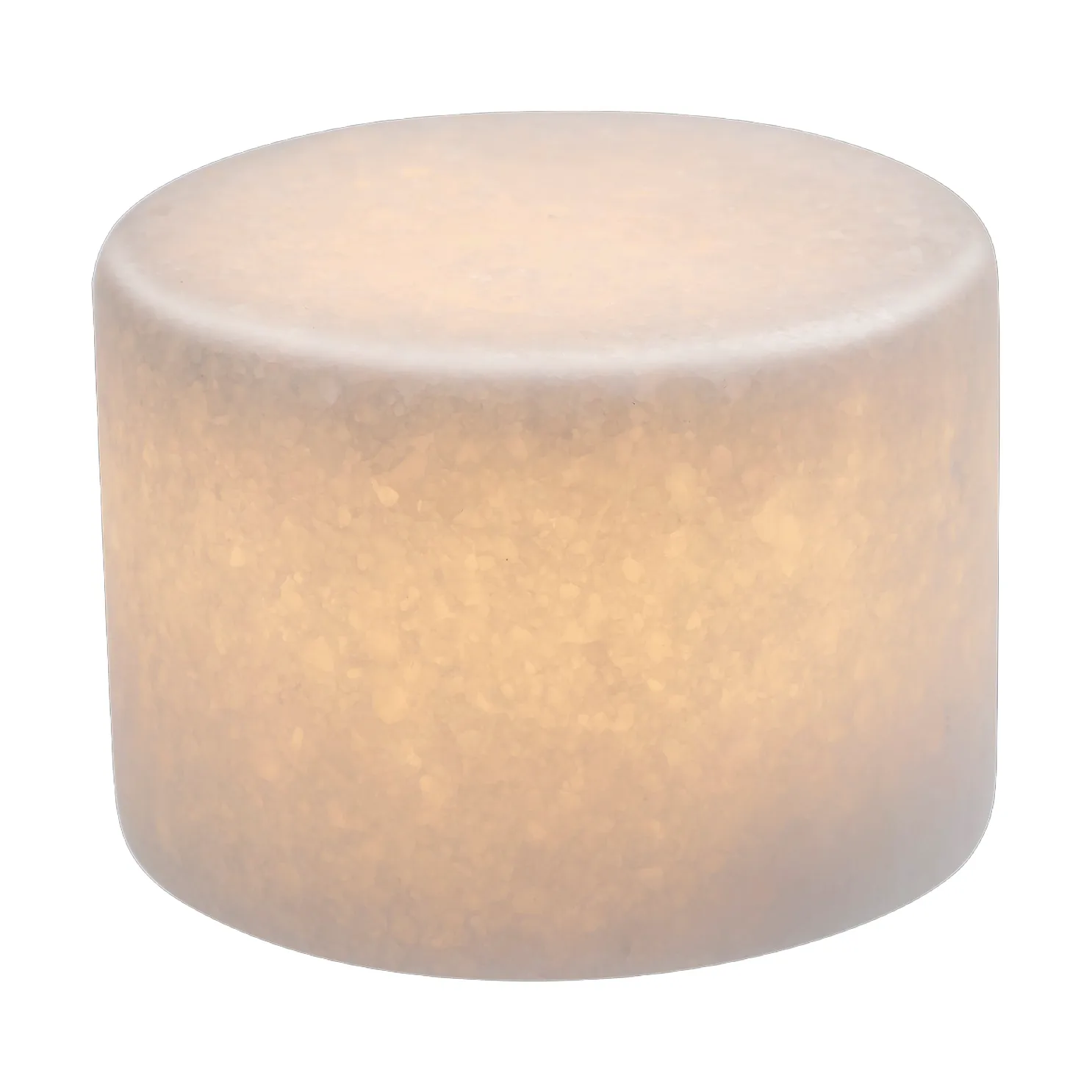 Marble Tischleuchte, Weiß seidenmatt, Ø8x6 cm Unison