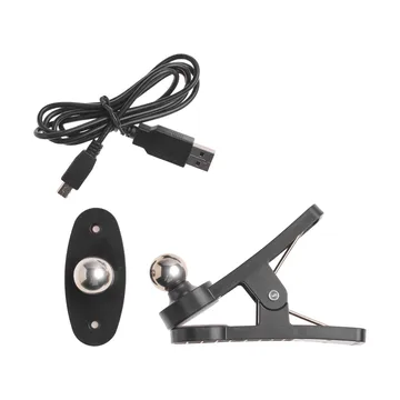 No Cable wiederaufladbare Schreibtischleuchte - Schwarz, Ø11,7x34,8 cm - Unison