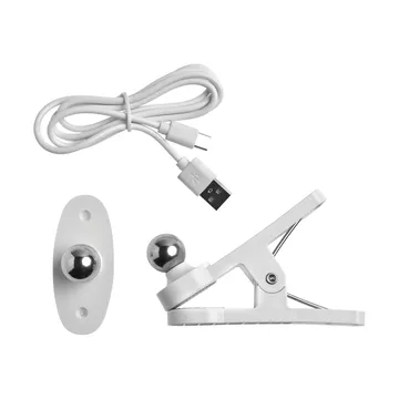 No Cable wiederaufladbare Schreibtischleuchte - Weiß, Ø11,7 × 34,8 cm - Unison