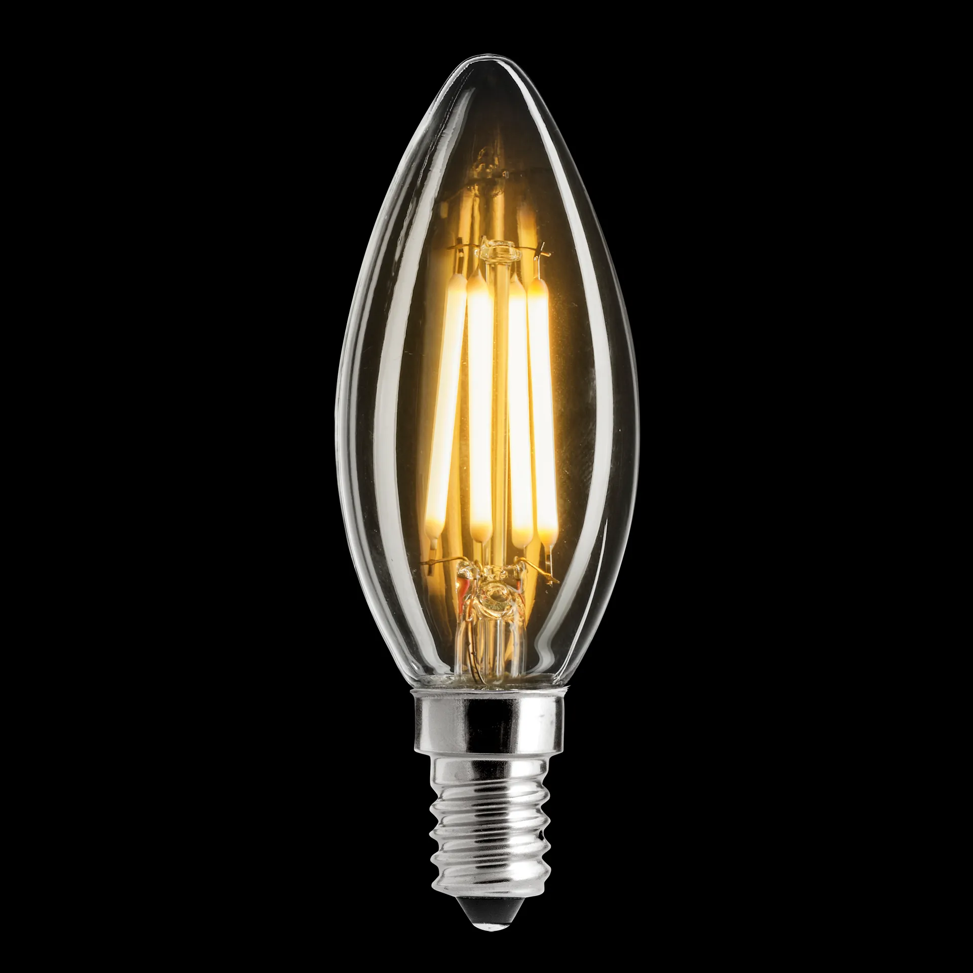 Uni-white Kronljus klar dimmbare Lichtquelle E14, 2700K 300lm 4W Unison