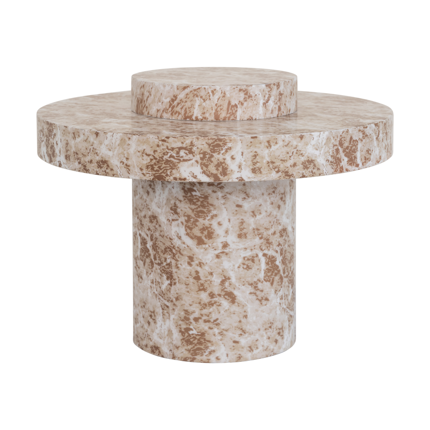 URBAN NATURE CULTURE Arco Beistelltisch Ø45x34 cm Brown