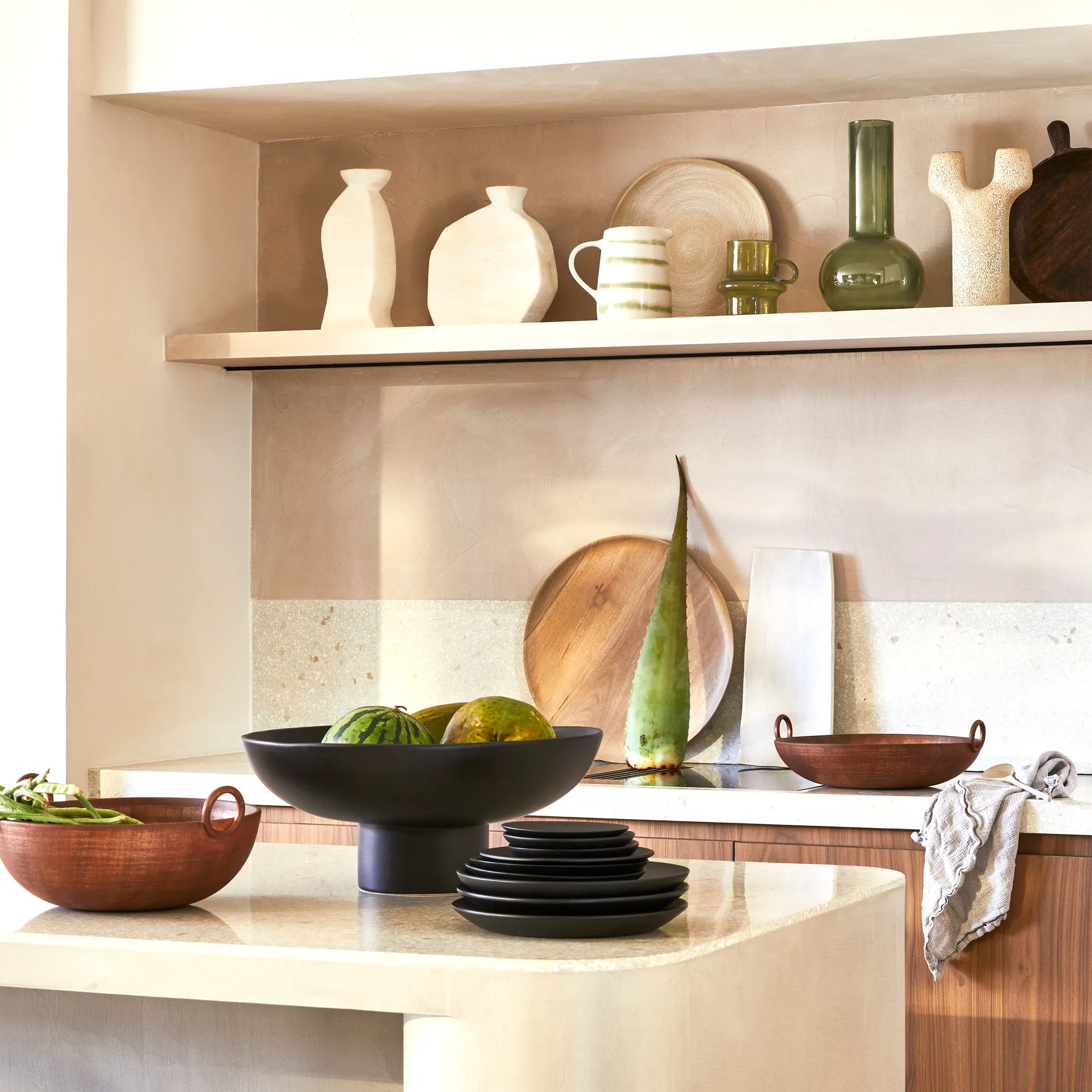 Colorato KerzenhalterØ14cm, Moss stone URBAN NATURE CULTURE