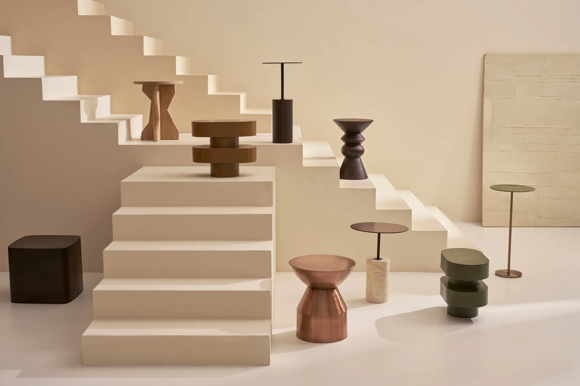 Evan Beistelltisch 34 cm, Brown URBAN NATURE CULTURE