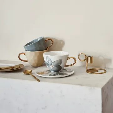 Good Morning Cappuccino Tasse 30cl - Rattan - URBAN NATURE CULTURE