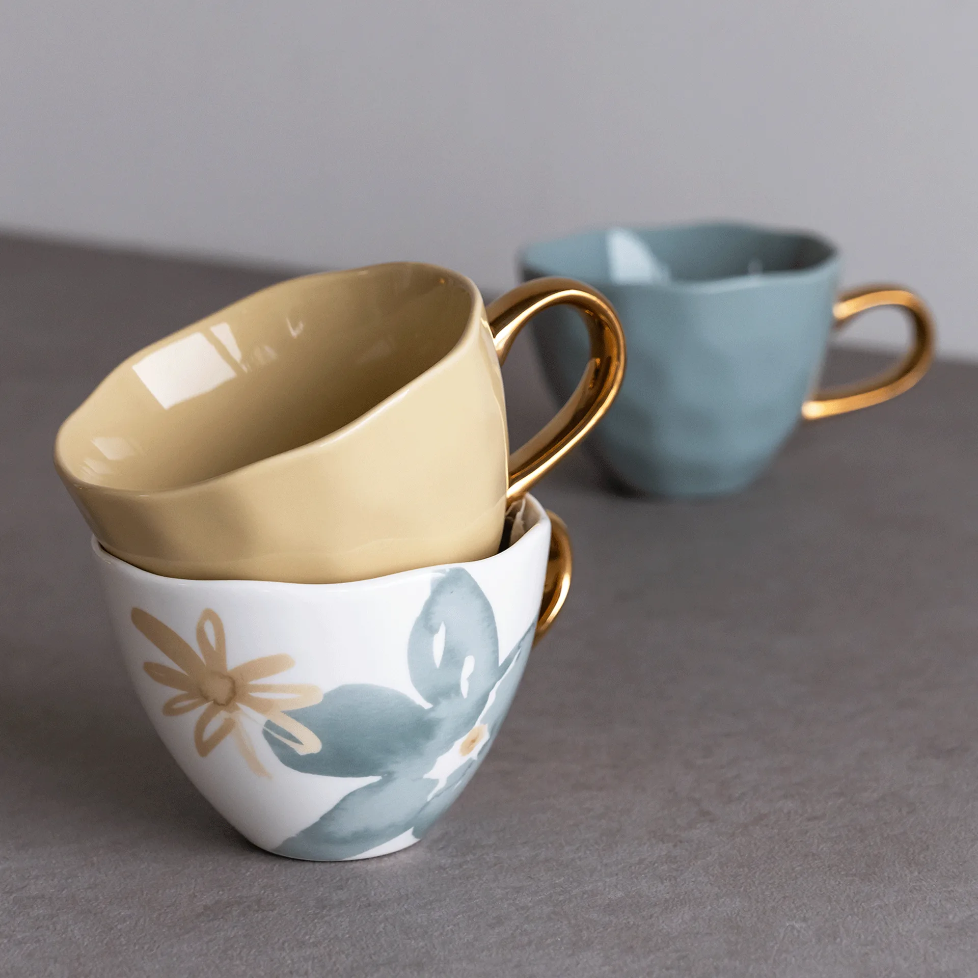 Good Morning Cappuccino Tasse 30cl, Rattan URBAN NATURE CULTURE