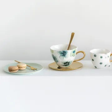 Good Morning Tasse cappuccino 30cl weiß - Happiness - URBAN NATURE CULTURE