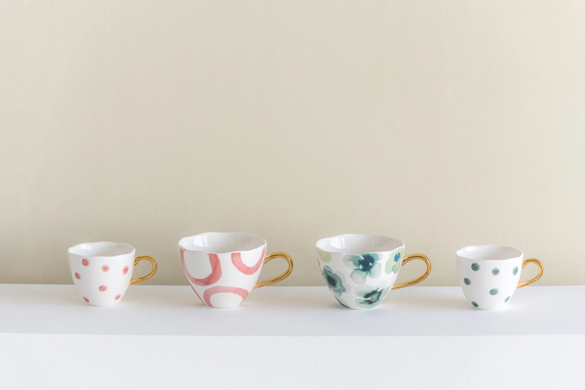 Good Morning Tasse cappuccino 30cl weiß, Happiness URBAN NATURE CULTURE