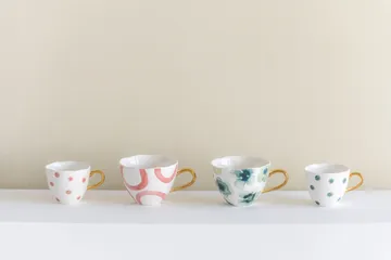 Good Morning Tasse cappuccino 30cl weiß - Happiness - URBAN NATURE CULTURE