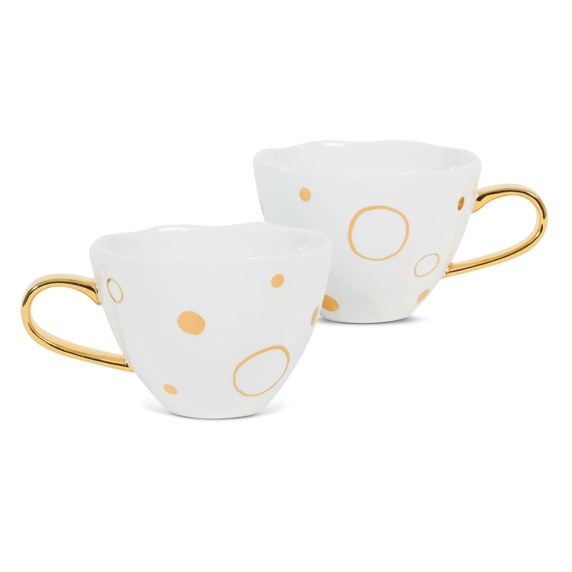 Good Morning Tasse gold Special Edition 2er Pack, Circle Gold URBAN NATURE CULTURE