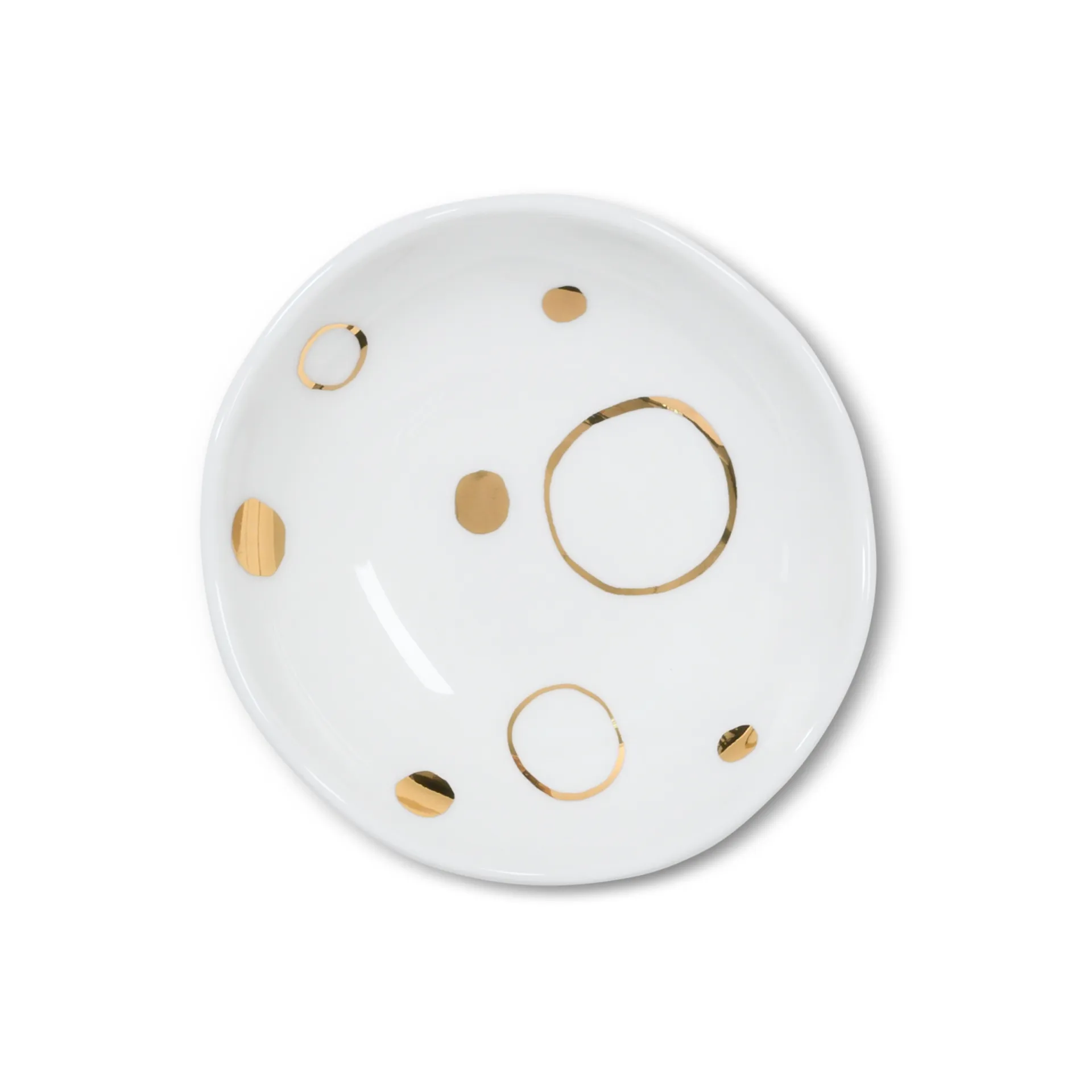 Good Morning Teller 10 x 10,5cm gold, Circle Gold URBAN NATURE CULTURE