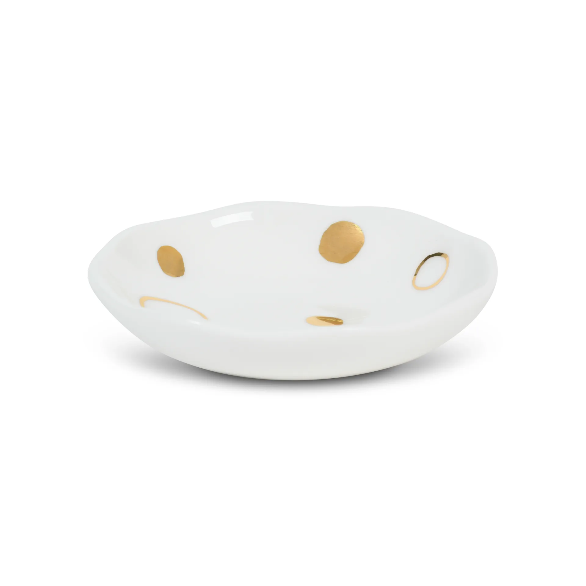 Good Morning Teller 10 x 10,5cm gold, Circle Gold URBAN NATURE CULTURE