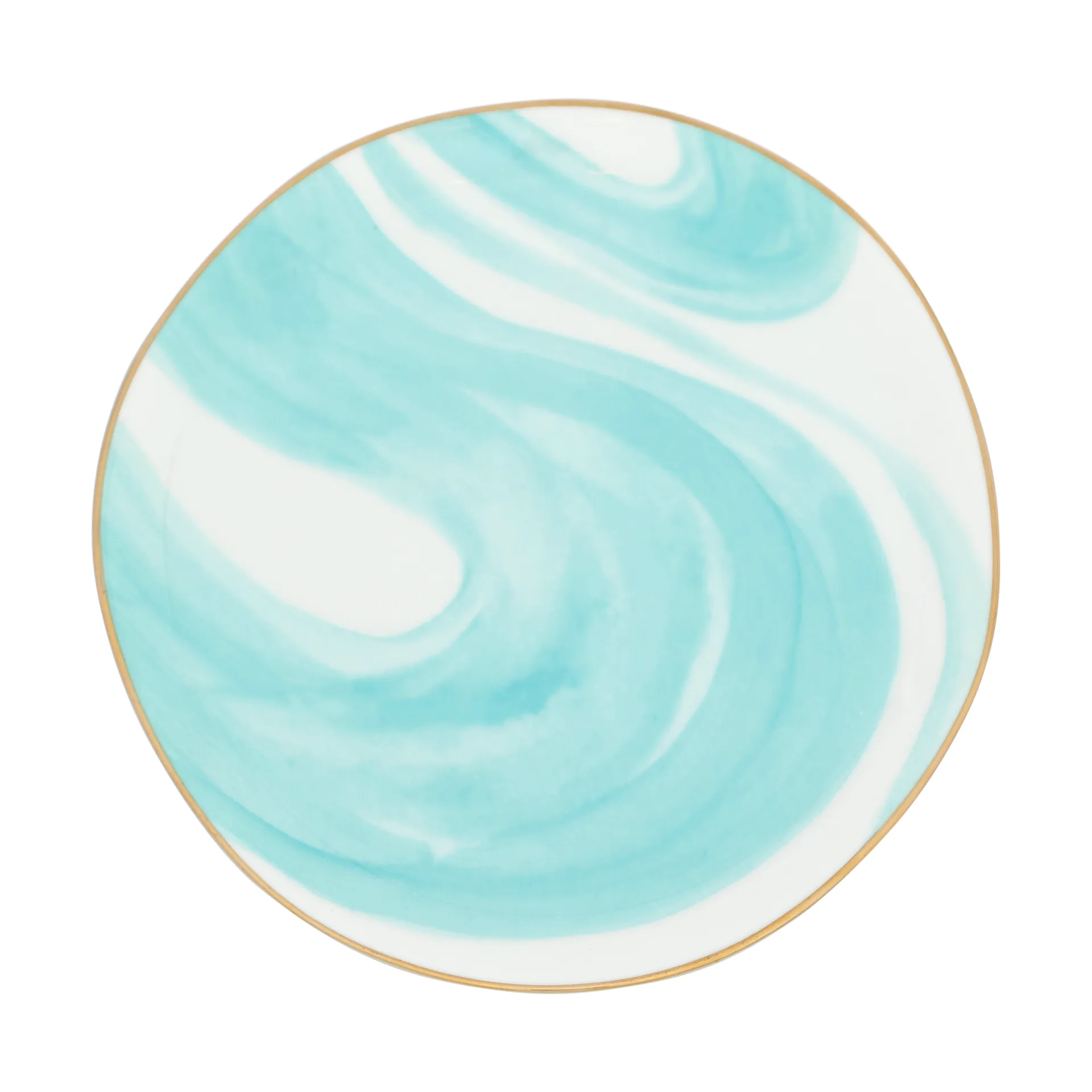 Good Morning Teller 17cm weiß, Valuri emerald green URBAN NATURE CULTURE