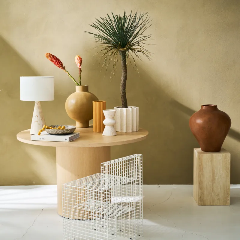 Nox Schale Ø28 cm, Braun-weiß URBAN NATURE CULTURE