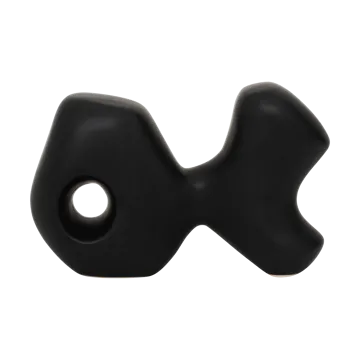 Object Noggin Fisch - Matt black - URBAN NATURE CULTURE