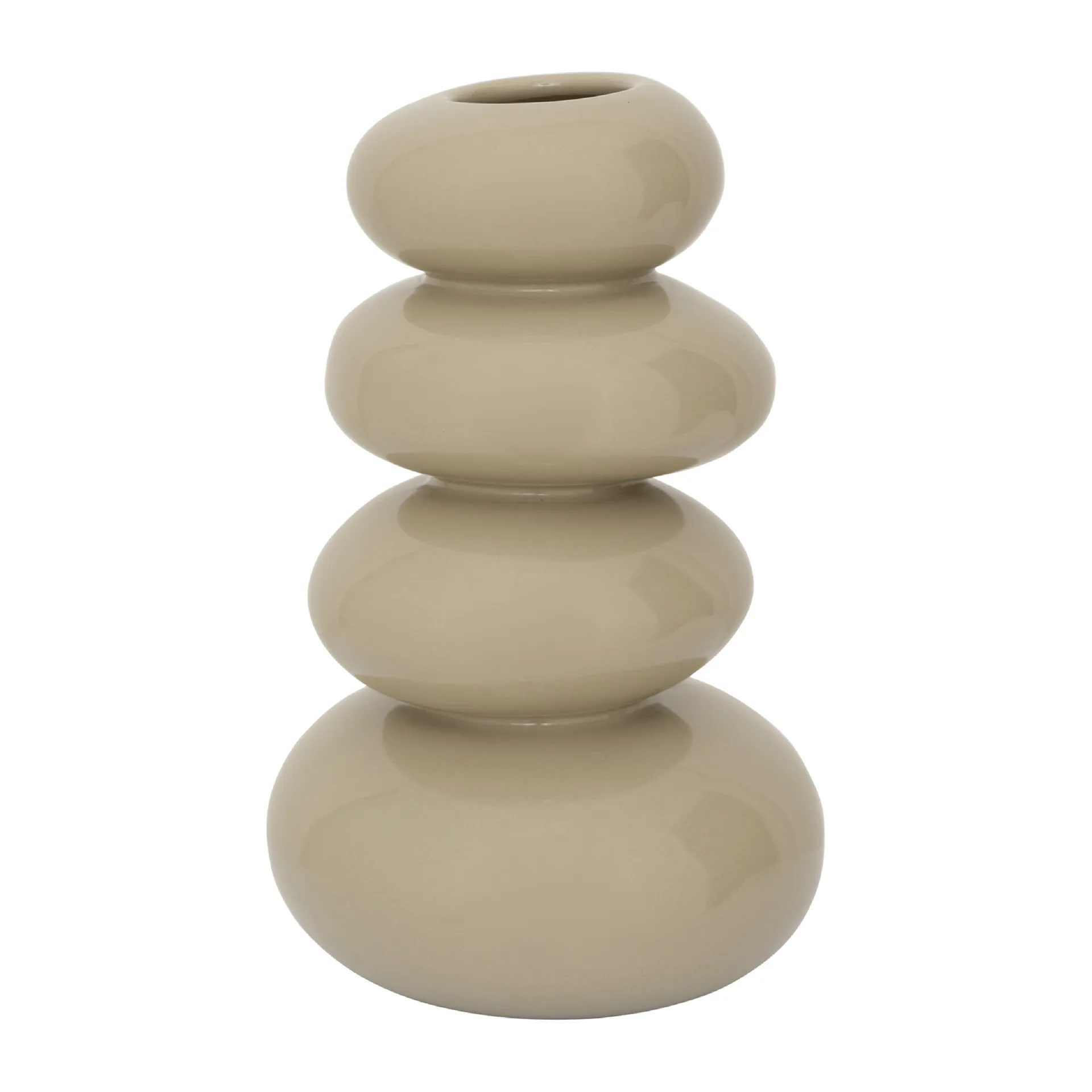 Pebbles Vase 22cm, Spray green URBAN NATURE CULTURE