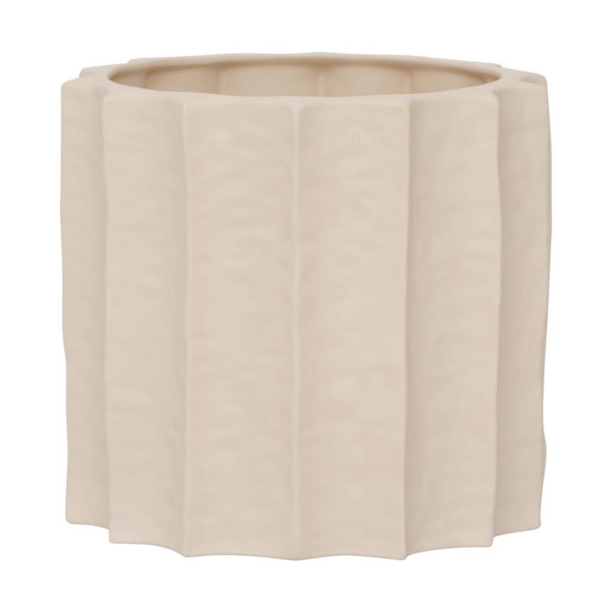 URBAN NATURE CULTURE Scallop Topf Natural