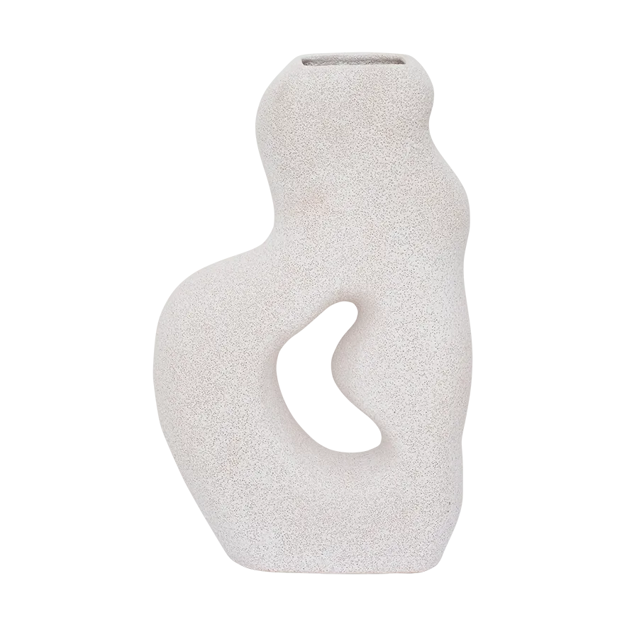 Somme Vase 30 cm, White URBAN NATURE CULTURE