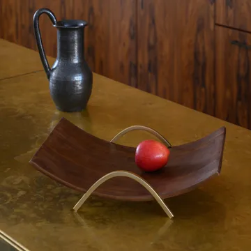 UNC Serviertablett Mangoholz 27 x 40cm - Walnut - URBAN NATURE CULTURE