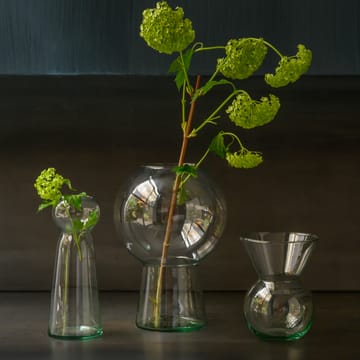 UNC Vase recyceltes Glas L 24,9cm - Klar - URBAN NATURE CULTURE
