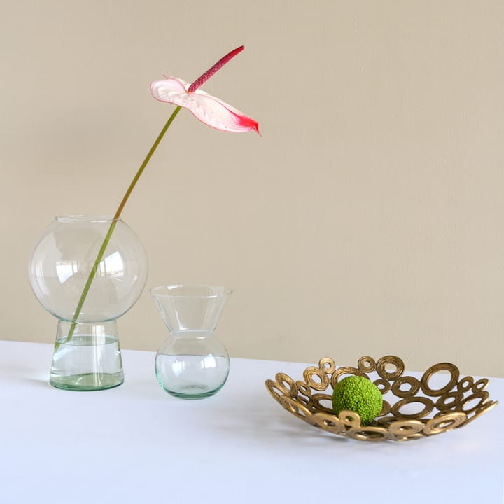 UNC Vase recyceltes Glas L 24,9cm, Klar URBAN NATURE CULTURE