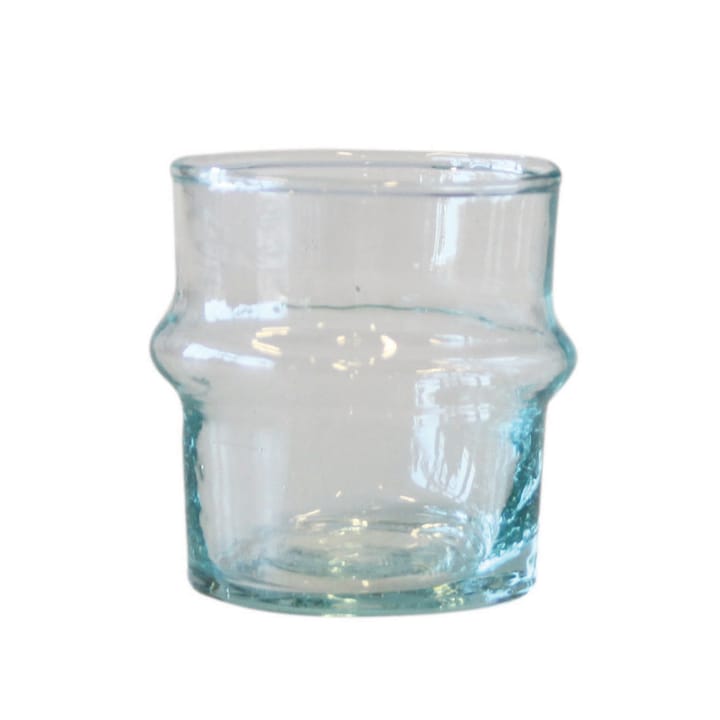 Windlicht recyceltes Glas Ø 6cm - Klar-grün - URBAN NATURE CULTURE
