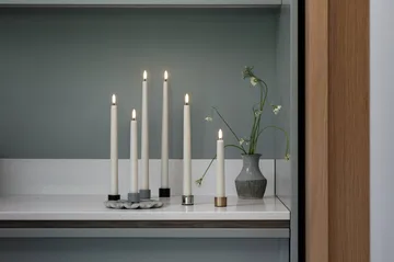 Uyuni LED Stabkerze weiß 2er Pack - Ø2,3 x 20cm - Uyuni Lighting